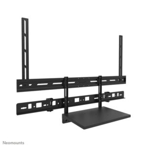 Neomounts AV60-500BL Kit compuesto por barra de videoconferencia y soporte para ordenador portátil 43-110" - VESA - máx 8 kg - universal
