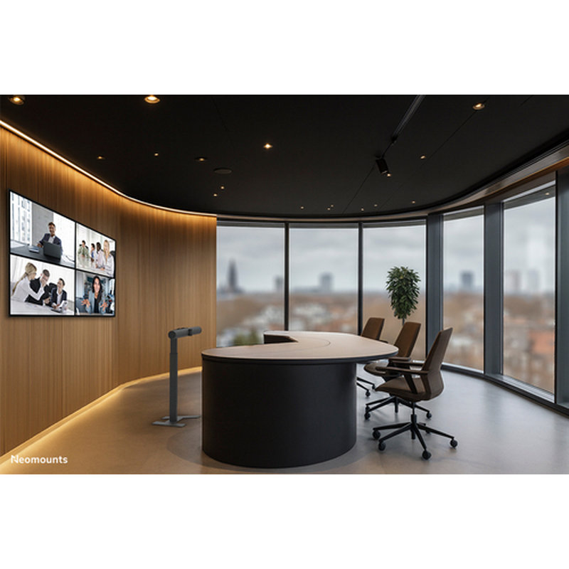 Neomounts AV80-500BL Soporte de suelo para barra de videoconferencia 43-110" - VESA - máx 10 kg - universal - Imagen 17