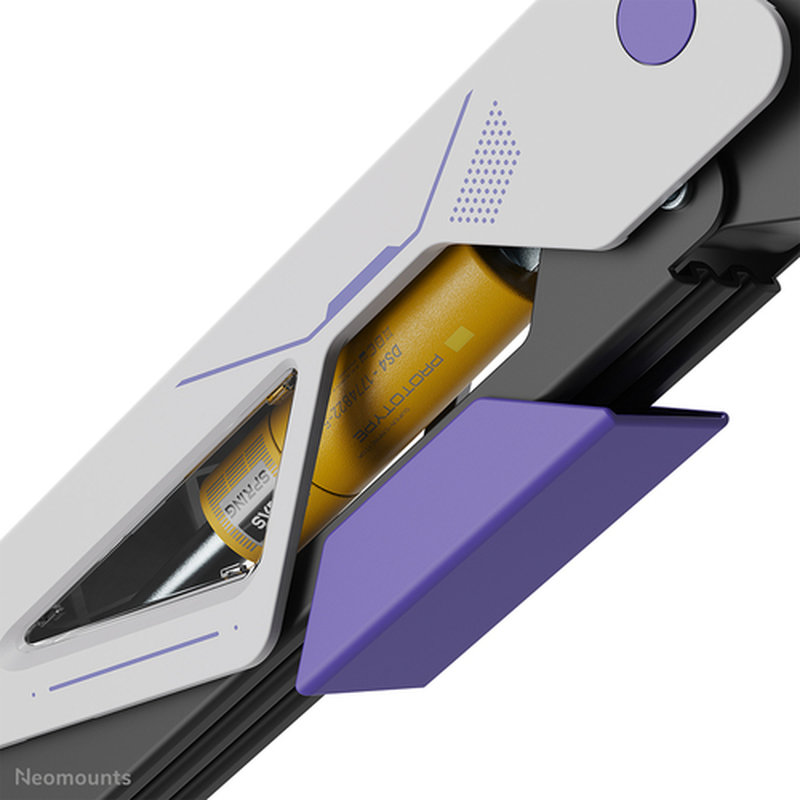 Neomounts DS70-256BL1 Brazo de monitor gaming 24-57" - resorte de gas - Topfix - Tope-a-180° - Imagen 10