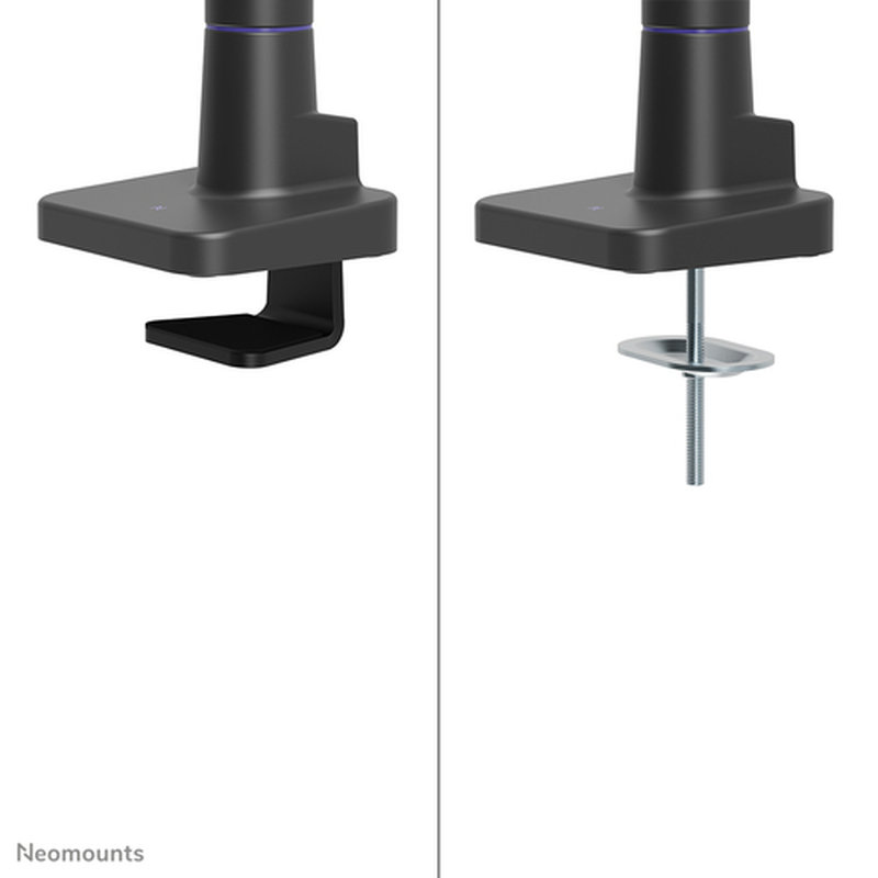 Neomounts DS70-256BL1 Brazo de monitor gaming 24-57" - resorte de gas - Topfix - Tope-a-180° - Imagen 16