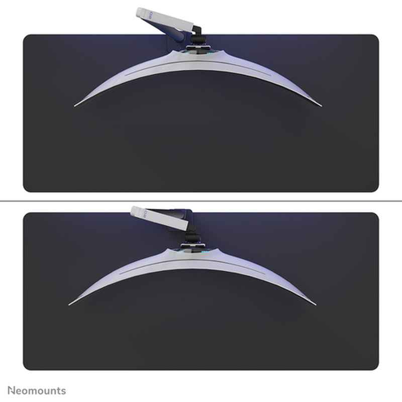 Neomounts DS70-256BL1 Brazo de monitor gaming 24-57" - resorte de gas - Topfix - Tope-a-180° - Imagen 9