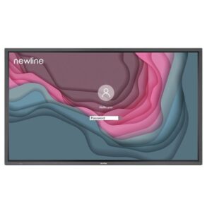 Newline TT-8621IP pizarra y accesorios interactivos 2,18 m (86") 3840 x 2160 Pixeles Pantalla táctil Negro HDMI