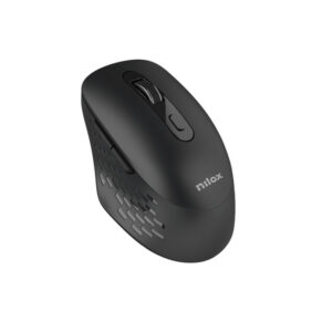 Nilox RATON DUAL WIRELESS 1600 DPI NEGRO ratón Oficina Bluetooth + USB Type-A Óptico