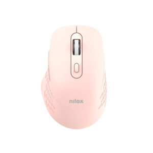 Nilox RATON DUAL WIRELESS 1600 DPI ROSA ratón Oficina Bluetooth + USB Type-A Óptico Nilox RATON DUAL WIRELESS 1600 DPI ROSA ratón Oficina Bluetooth + USB Type-A Óptico