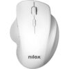 Nilox Ratón Ergonómico Wireless 3200 DPI Blanco Nilox Ratón Ergonómico Wireless 3200 DPI Blanco