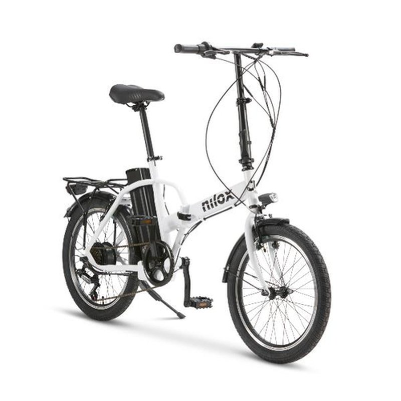 Nilox URBAN - eBike J1 Pro Blanco Acero 50,8 cm (20") 23,5 kg - Imagen 2