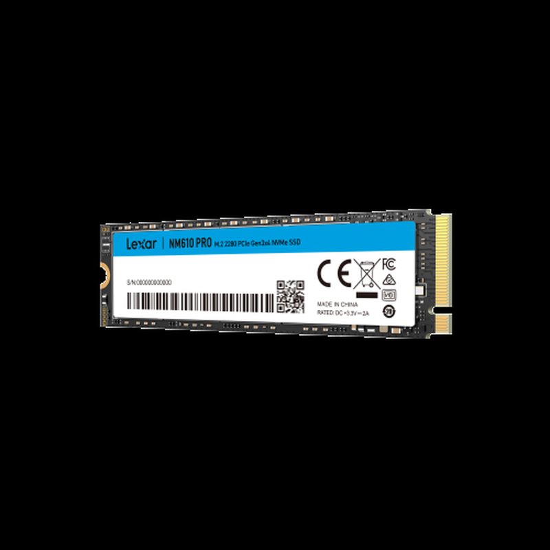 DISCO SSD M.2 NVME 1TB LEXAR NM610 PRO 2280 DISCO SSD M.2 NVME 1TB LEXAR NM610 PRO 2280 - Imagen 2
