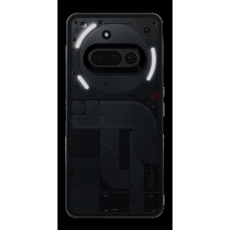 Nothing Phone (3a) 17,2 cm (6.77") SIM doble Android 15 5G USB Tipo C 8 GB 128 GB 5000 mAh Negro - Imagen 2