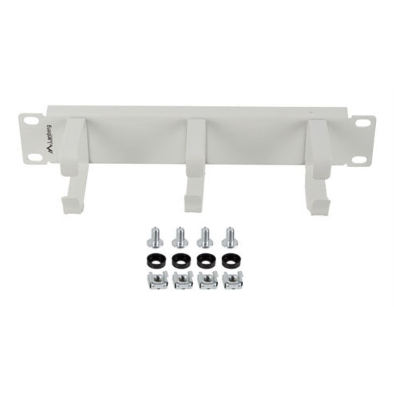 ORGANIZADOR DE CABLES LANBERG 3 ANILLAS 10" 1U TIPO B GRIS ORGANIZADOR DE CABLES LANBERG 3 ANILLAS 10" 1U TIPO B GRIS