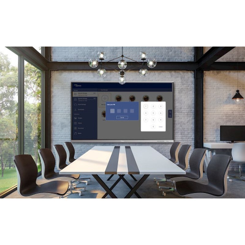 Optoma 5861RK pizarra y accesorios interactivos 2,18 m (86") 3840 x 2160 Pixeles Pantalla táctil Negro - Imagen 13