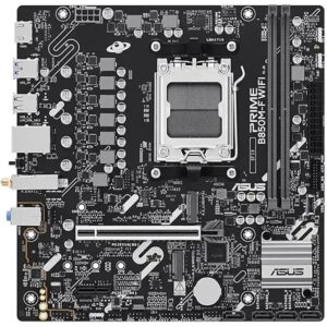 PLACA ASUS PRIME B850M-F WIFI,AMD,AM5,B850,2DDR5,128GB,1HDMI,4SATA3+2M.2,GBLAN+WIFI6+BT5.3,5USB3.2,MATX