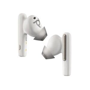 POLY Auriculares intraurales Voyager Free 60/60+ certificación Microsoft Teams blancos (2 unidades)