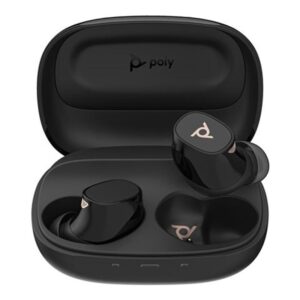 POLY Voyager Free 20 Black Earbuds +Basic Charge Case