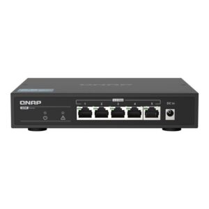 QNAP QSW-1105-5T switch No administrado Gigabit Ethernet (10/100/1000) Negro