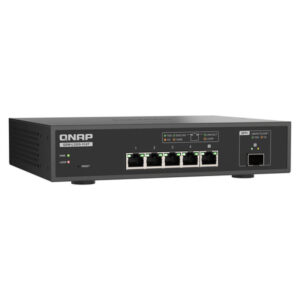 QNAP QSW-L3205-1C4T 4 Gestionado 10G Ethernet (100/1000/10000) Escritorio Negro