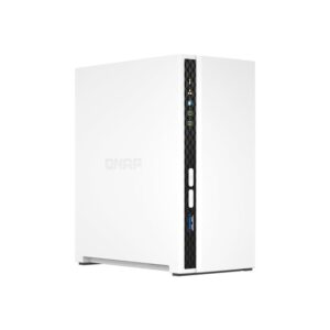 QNAP TS-233 servidor de almacenamiento NAS Mini Tower Ethernet Blanco Cortex-A55