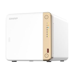 QNAP TS-462-4G servidor de almacenamiento NAS Torre Ethernet Blanco N4505