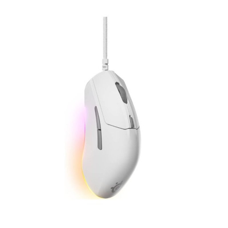 RATON STEELSERIES - RIVAL 3 GEN 2 BLANCO (62516) RATON STEELSERIES - RIVAL 3 GEN 2 BLANCO (62516) - Imagen 2