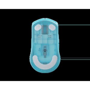 RATON STEELSERIES - RIVAL 3 WIRELESS GEN. 2 AQUA (62526)