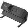 REGLETA SOBREMESA 1 TOMA + USB A/C NEGRO FELLOWES 100137172 REGLETA SOBREMESA 1 TOMA + USB A/C NEGRO FELLOWES 100137172