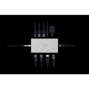 Razer USB-C Dock Alámbrico USB 3.2 Gen 1 (3.1 Gen 1) Type-C Aluminio