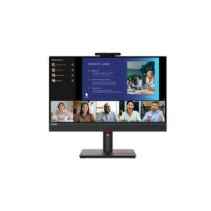 Reacondicionado | Lenovo ThinkVision T24v-30 pantalla para PC 60,5 cm (23.8") 1920 x 1080 Pixeles Full HD LED Negro