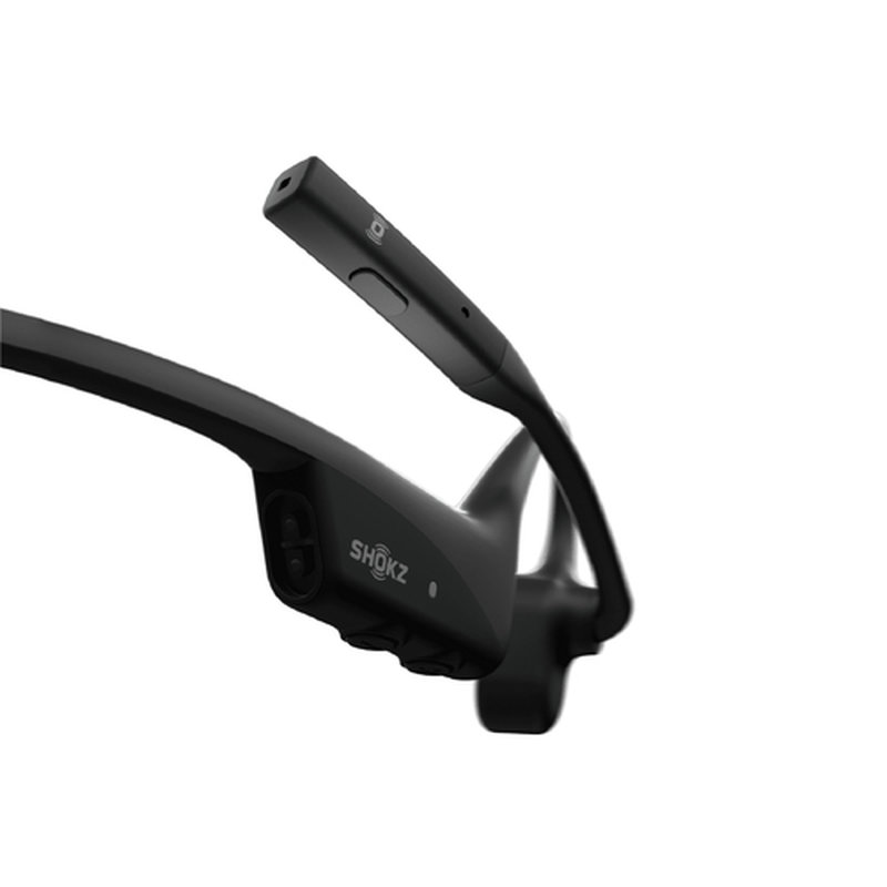 SHOKZ OpenComm2 UC 2025 Upgrade Auriculares Inalámbrico gancho de oreja Oficina/Centro de llamadas Bluetooth Negro - Imagen 3