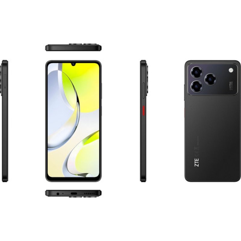 SMARTPHONE ZTE BLADE A76 6,75" HD+ 4+8GB/128GB 8MP/50MP BLACK