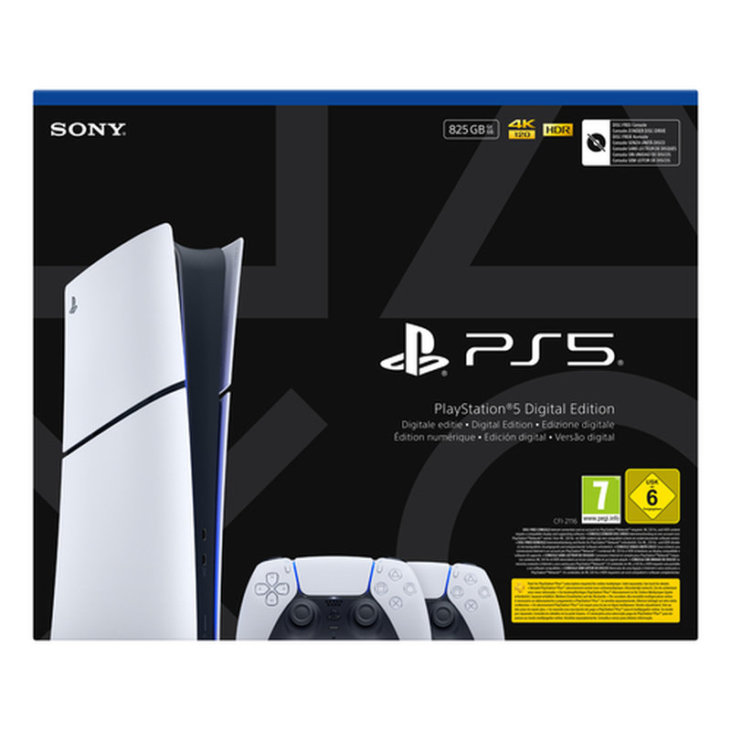 Sony Playstation 5 Slim Digital 825 GB Wifi Negro, Blanco - Imagen 4