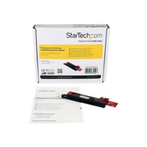 StarTech.com Adaptador para Ranura de Extensión PCI Express x1 a x16 de Perfil Bajo