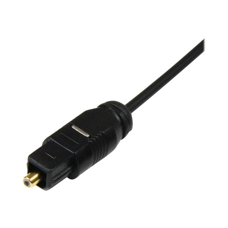StarTech.com Cable 4,5m TosLink Audio Digital Óptico SPDIF Delgado - Negro - Imagen 2