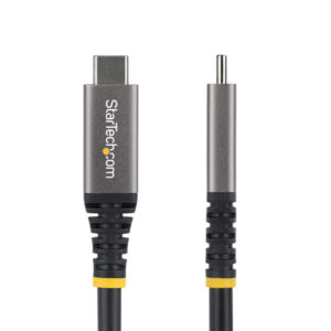 Alternative view of StarTech.com Cable USB4 3m - Cable USB-C Certificado USB-IF - 20Gbps - PD 240W EPR - 4K120 - DP 2.1 - Cable USB Tipo C - Recubrimiento de TPE - Negro