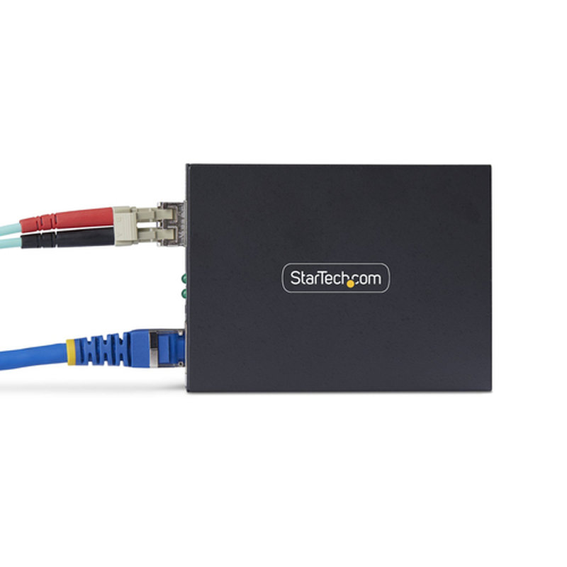 StarTech.com MCM1110SMLC40 convertidor de medio 2000 Mbit/s 1310 nm Monomodo Negro - Imagen 5