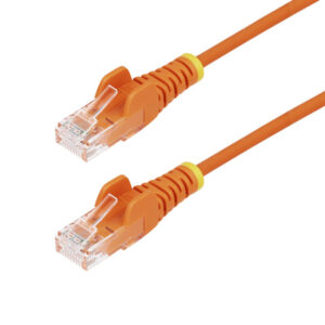 StarTech.com N6PAT25CMORS cable de red Naranja 0,25 m Cat6 U/UTP (UTP)
