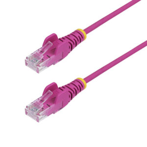 StarTech.com N6PAT25CMPKS cable de red Rosa 0,25 m Cat6 U/UTP (UTP)