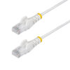StarTech.com N6PAT25CMWHS cable de red Blanco 0,25 m Cat6 U/UTP (UTP)