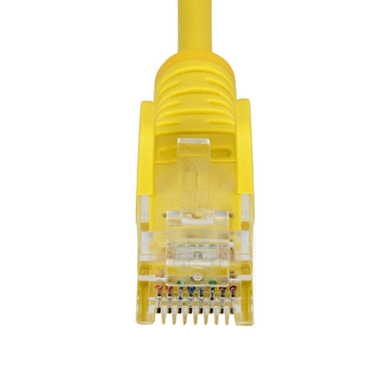 StarTech.com N6PAT25CMYLS cable de red Amarillo 0,25 m Cat6 U/UTP (UTP) - Imagen 4