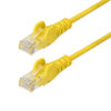 StarTech.com N6PAT25CMYLS cable de red Amarillo 0,25 m Cat6 U/UTP (UTP)
