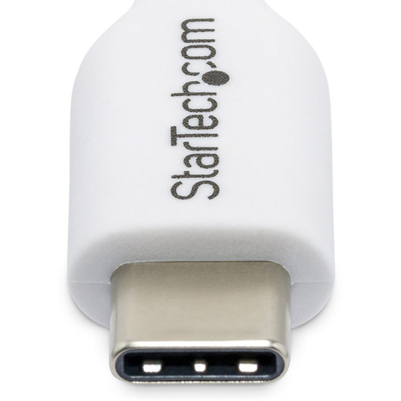 StarTech.com Paquete de 2 Cables USB-C de Carga de 1m - Cable USB Tipo C Cargador para Portátiles - USB 2.0 - PD 60W 3A - Recubrimiento de TPE - Blanco - para MacBook Air, iPhone 16 Pro Max/15 StarTech.com Paquete de 2 Cables USB-C de Carga de 1m - Cable USB Tipo C Cargador para Portátiles - USB 2.0 - PD 60W 3A - Recubrimiento de TPE - Blanco - para MacBook Air, iPhone 16 Pro Max/15 - Imagen 4