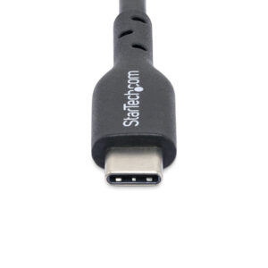 StarTech.com Paquete de 2 Cables USB-C de Carga de 2m - Cable USB 2.0 Cargador para Portátiles - Cable USB Tipo C - PD 60W 3A - Recubrimiento de TPE - para MacBook Air, iPhone 16 Pro Max/15
