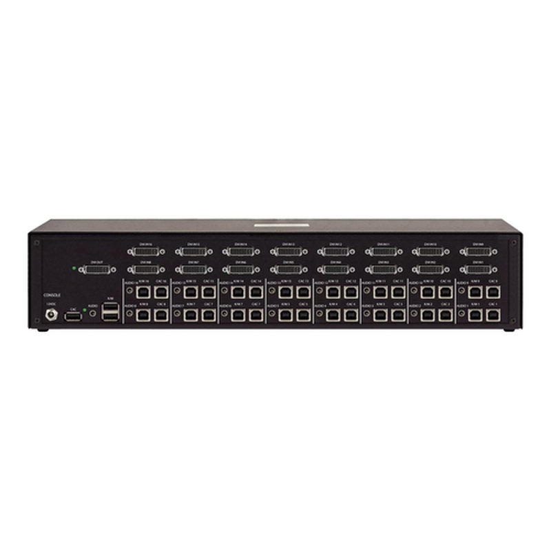 StarTech.com Switch KVM Seguro de 16 Puertos - DVI - Conmutador KVM de Sobremesa para Teclado/Ratón - NIAP 4.0 - Puerto CAC - Carcasa de Metal - TAA - Fabricado en EE. UU. - Imagen 2