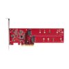 StarTech.com Tarjeta PCIe Adaptadora para 2 SSDs M.2, PCI Express x8 o x16 a NVMe Doble o SSDs M.2 AHCI, PCI Express 4.0, 7,8Gbps por Unidad con Bifurcación - Windows o Linux StarTech.com Tarjeta PCIe Adaptadora para 2 SSDs M.2, PCI Express x8 o x16 a NVMe Doble o SSDs M.2 AHCI, PCI Express 4.0, 7,8Gbps por Unidad con Bifurcación - Windows o Linux
