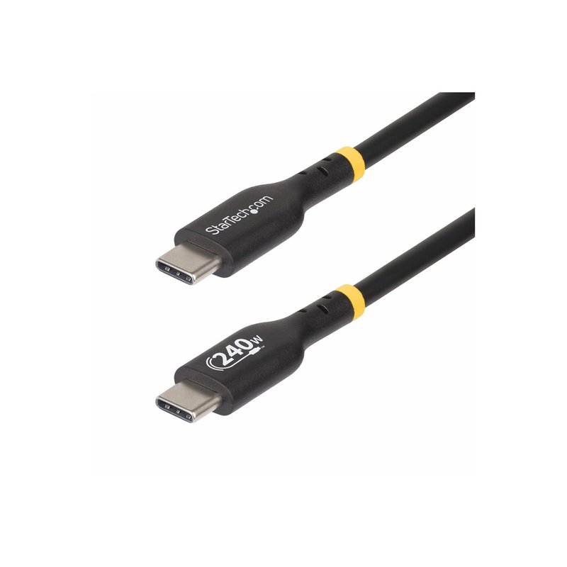 StarTech.com USB2EPR2M cable USB 2 m USB 2.0 USB C Negro StarTech.com USB2EPR2M cable USB 2 m USB 2.0 USB C Negro