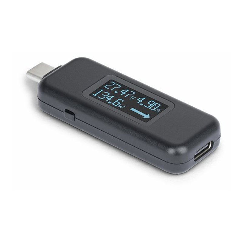 StarTech.com USBC-PWRTESTER comprobador de suministro de energía Negro