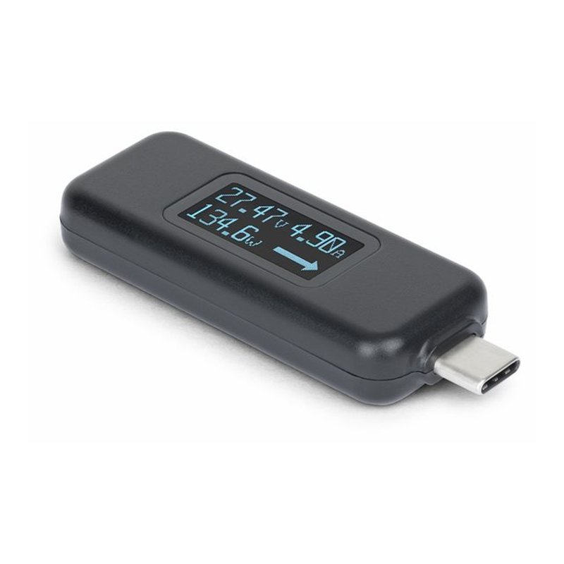 StarTech.com USBC-PWRTESTER comprobador de suministro de energía Negro - Imagen 3