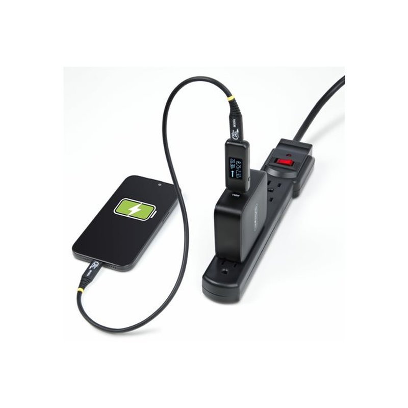 StarTech.com USBC-PWRTESTER comprobador de suministro de energía Negro - Imagen 7