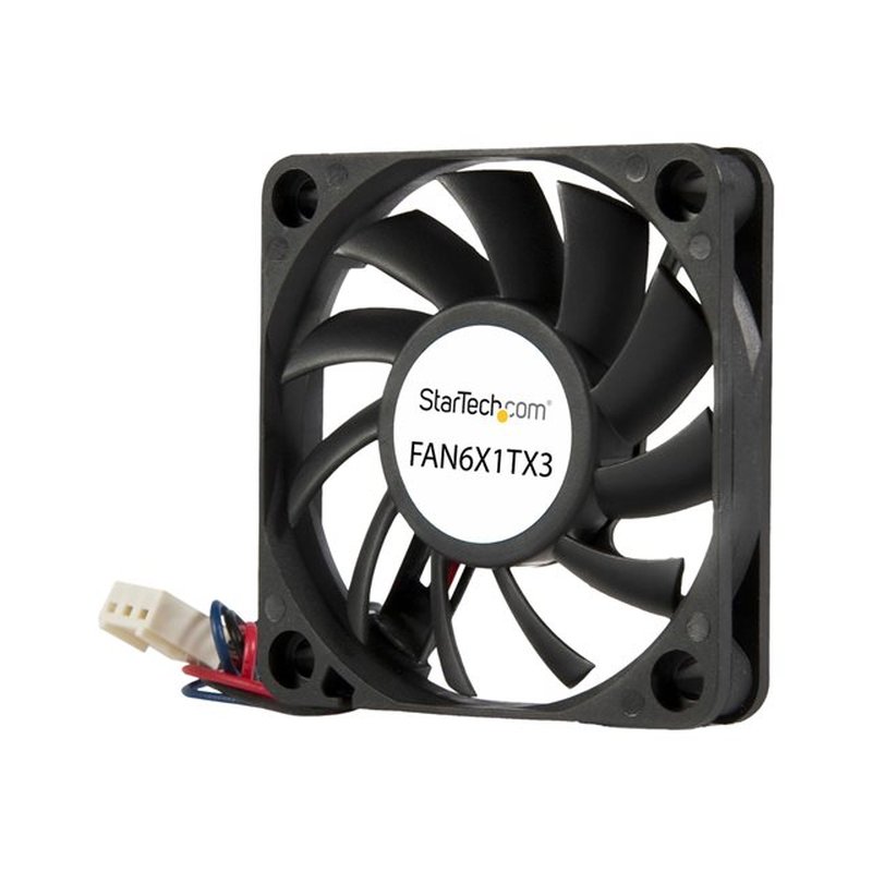 StarTech.com Ventilador Fan para Chasis Caja de Ordenador PC Torre - 60x10mm - Conector TX3 StarTech.com Ventilador Fan para Chasis Caja de Ordenador PC Torre - 60x10mm - Conector TX3