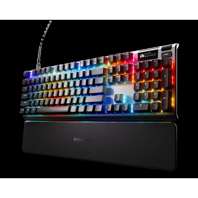 Steelseries APEX PRO GEN 3 teclado Juego USB Inglés de EE. UU. Negro