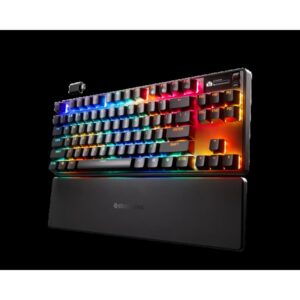 Steelseries APEX PRO TKL WIRELESS GEN 3 teclado Juego USB + RF Wireless + Bluetooth Inglés de EE. UU. Negro