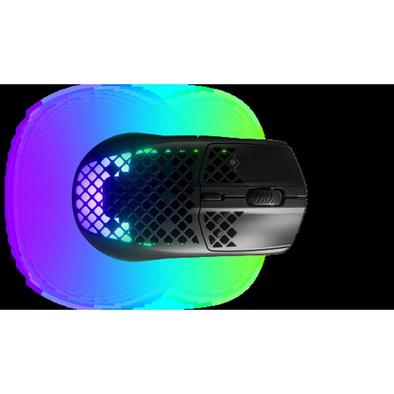 Steelseries Aerox 3 Wireless ratón mano derecha RF Wireless + Bluetooth Óptico 18000 DPI